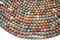 Red Creek Jasper Gemstone Beads, 8mm, Round